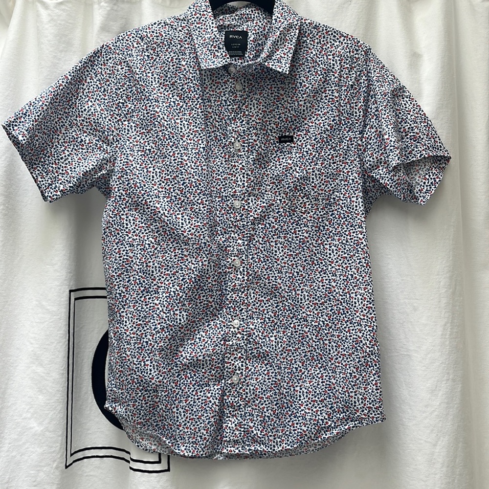 Floral Button Down